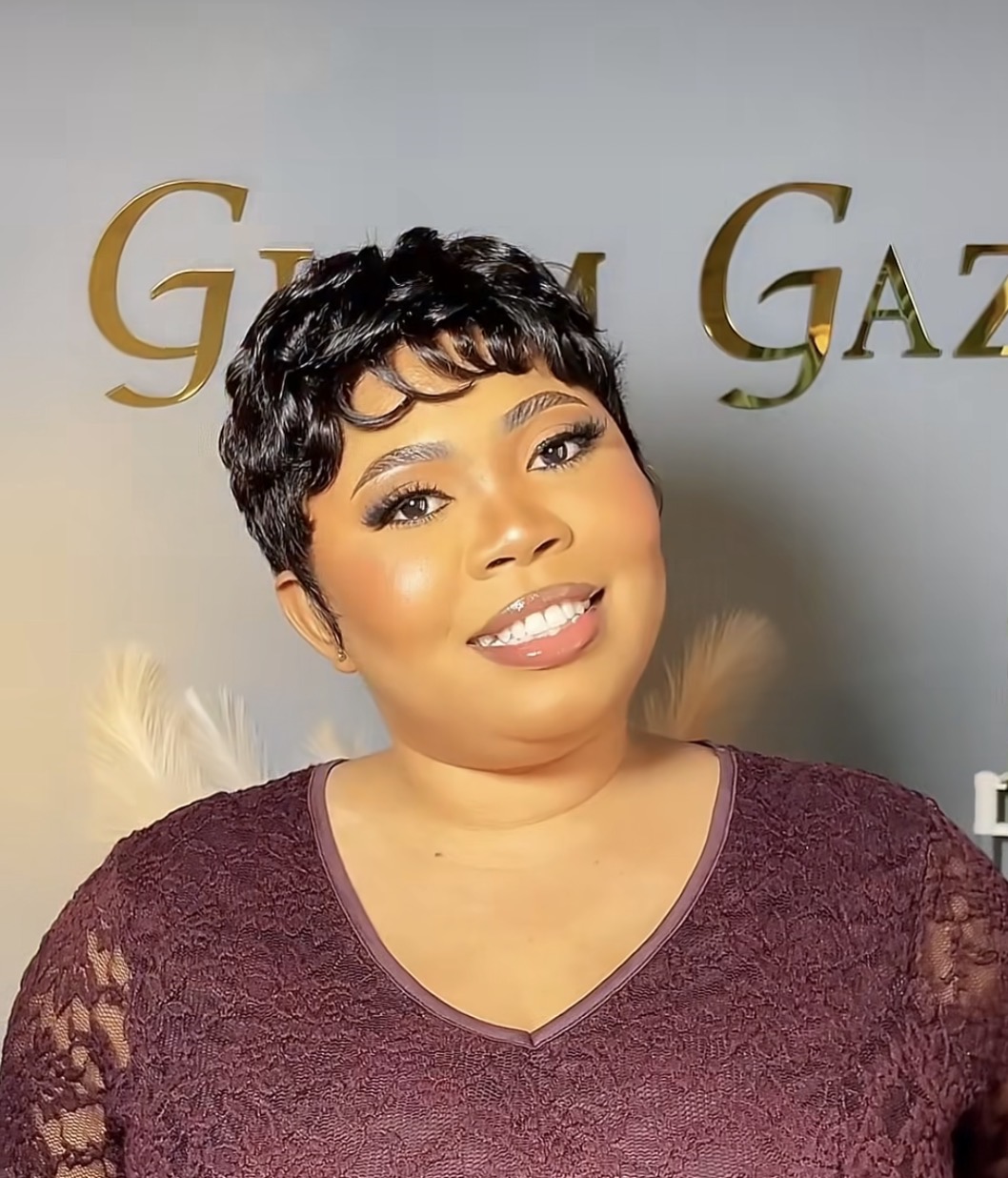 Glam Gaze Pixie Cut 💯 Percent Human Hair