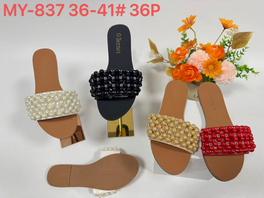 Beaded slippers 